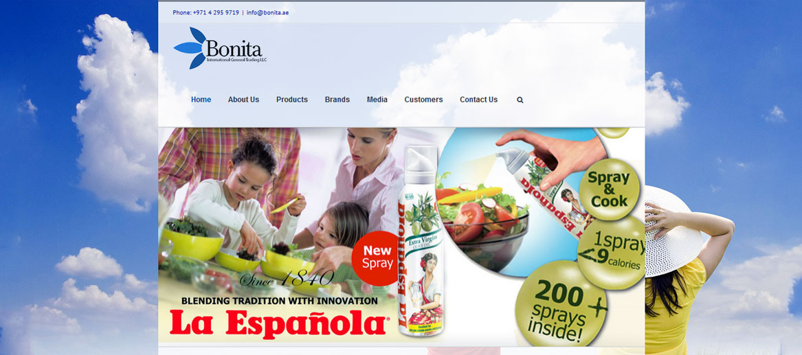 طراحی سایت|bonita.ae