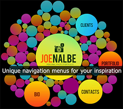navi menu ایده هایی برای طراحی سایت
