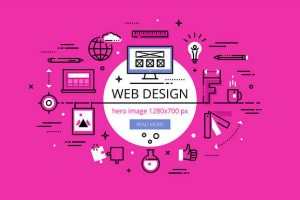 FlatWebDesign 300x200 انواع طراحی سایت بر اساس رابط کاربری وب   گرافیک